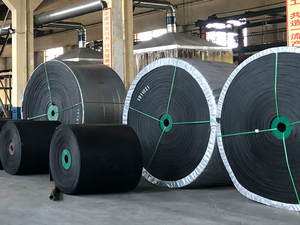 Lebar 60CM atas 4 lapis bawah 4mm panjang 200M <span class=keywords><strong>10Mpa</strong></span> sabuk konveyor untuk tambang dan pertambangan - Product Image 6