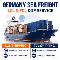 Expédition porte-à-porte Chine-Allemagne DDP Fret maritime Retrait usine Consolidation entrepôt via Chaojitu Logistics LCL+Express 25-45