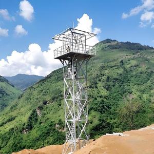 Tour de transmission en treillis haute résistance 66 kV avec structure en acier galvanisé à chaud pour la construction de lignes électriques - Product Image 5