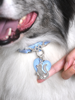 Collier de luxe tactique à dégagement rapide, orné de bijoux, en cuir PU, pour chien et chat, design personnalisable, étanche, doux, mignon et moderne