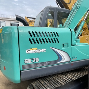 รถขุด KOBELCO SK75 มือสอง ขนาด 7.5 ตัน รถขุดไฮดรอลิกแบบตีนตะขาบ เครื่องจักรก่อสร้าง - Product Image 4