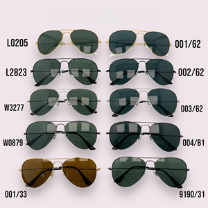 Kacamata hitam Pilot mewah merek trendi 3025 Gafas De Sol kacamata hitam bingkai logam mode klasik kualitas tinggi kacamata hitam desainer mewah - Product Image 2