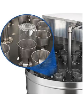Lavadora de Botellas Portátil Industrial Motorizada para Botellas de PET/Leche/Vino, Rotativa, Semiautomática, para Reciclaje de Botellas de Plástico y Vidrio - Product Image 6