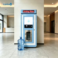 Distributeur d'eau RO à installation facile, station de purification et de remplissage d'eau pour usage communautaire