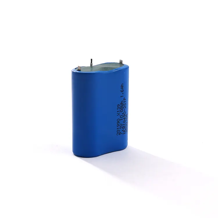 Bateria de íon de lítio recarregável, célula de bateria de íon de lítio oem 18490 18500 7.2v 1600mah 2s1p