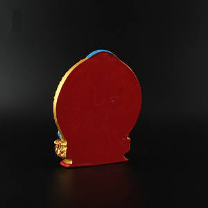 พระอวโลกิเตศวรโพธิสัตว์เรซินที่ละเอียดอ่อนพระโพธิสัตว์,รูปปั้นพระพุทธรูปพระพุทธรูปทิเบตสี่อาวุธชุบมือ11.5ซม. - Product Image 6