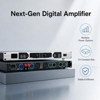 FP-7000 2 Kanallı Dijital Güç Amplifikatörü 4800W RMS 1U Raf Montajlı Profesyonel Ses Amplifikatörü KTV Canlı Ses Sahnesi için