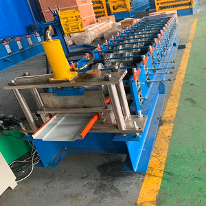 Màn trập cửa Panel Roll Forming Machine với đấm Báo Chí - Product Image 5