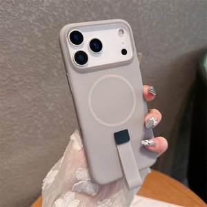 Nueva Funda para Teléfono con Correa de Muñeca de PC Color Caramelo Gelatinoso para iPhone 17 16 15 14 13 12 Pro Max, Funda Magnética Portátil con Cordón - Product Image 6