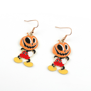 Pendientes Personalizados de Dibujos Animados de Mickey y <span class=keywords><strong>Minnie</strong></span>, Accesorios de Pendiente con Diseño de <span class=keywords><strong>Calabaza</strong></span> para Halloween, Regalos para Mujer, Venta Al por Mayor - Product Image 6