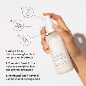 Acondicionador sin enjuague 140ml Fórmula nutritiva para cabello seco y dañado Anti-frizz Hidratante - Product Image 5