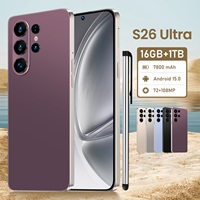 Offre Spéciale – Smartphone Original S26 Ultra 5G, Écran 7,3 Pouces, Android 15, Processeur Deca Core, 108MP, 16 Go + 1 To, Débloqué, Prise de Vue Haute Définition