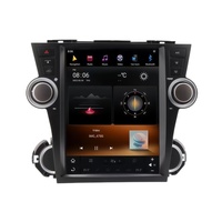 12,1 Zoll Android Auto-Videoplayer Radio Stereo für Toyota Highlander 2007 - 2014 Tesla-Bildschirm GPS Multimedia Carplay Haupteinheit