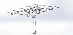 Système de suivi <span class=keywords><strong>solaire</strong></span> à double axe 4 kW <span class=keywords><strong>8</strong></span> <span class=keywords><strong>panneaux</strong></span> complet avec kit de composants clés du système d'orientation - Product Image 6