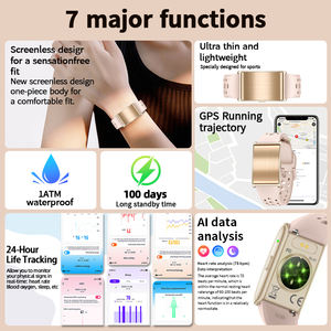 سوار ذكي LIGE BWH59MAX من السيليكون، جهاز تتبع النشاط واللياقة البدنية قابل للارتداء، مراقب معدل ضربات القلب وضغط الدم، سوار ذكي لأنظمة أندرويد وآي أو إس - Product Image 2