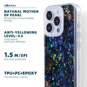 Étuis pour téléphone portable, coques rigides en PC et TPU transparentes, coque de protection pour iPhone 15 Pro Max, coque antichoc pour iPhone 15 Pro Max - Product Image 2