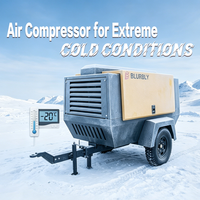 Compresor de Aire Portátil de Tornillo Diésel de Alto Rendimiento con Motor Cummins de 112KW, 400 CFM y 13 bar, Refrigerado por Aire
