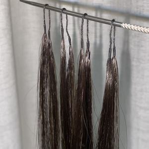 Extensiones de Cabello Humano de Lujo con Trenzado de Crochet, 100% Cabello Humano Virgen Remy Vietnamita, Extensiones de Cabello con <span class=keywords><strong>Punta</strong></span> de Crochet - Product Image 5