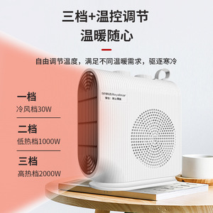Rongshida Electric Heater NTS-208B 15 Sqm White Quiet Heating Home Office Use - Product Image 5