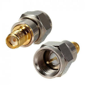 Adaptateur coaxial F-mâle vers SMA-femelle pour antenne CB, talkie-walkie, radio portable - Product Image 1