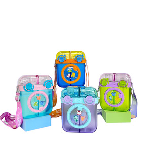 Venta directa de fábrica, vaso de plástico creativo con diseño de lavadora, regalo para estudiantes, muestra personalizable, vaso de regalo. - Product Image 6