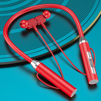 G01 Barang Termurah TWS Bt Headphone Neckband Earbuds Sport Gaming Earphone Nirkabel Mic Mikrofon Headset Neckband Headset