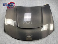 Capot en fibre de carbone humide pour Dodge Charger 2015-2023, remplacement du capot moteur