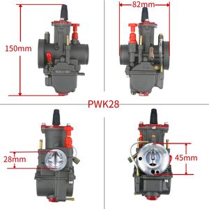 Carburador PWK <span class=keywords><strong>de</strong></span> 24 y 34 MM para Motocicleta, Dirt Bike, <span class=keywords><strong>Go</strong></span> Kart, Quad, Buggy y ATV <span class=keywords><strong>de</strong></span> Carreras, Personalizable con Acabado Arenado, Venta al Por Mayor - Product Image 4