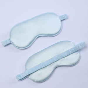 Masque de sommeil en satin de soie imitation douce avec logo personnalisé, de haute qualité, lisse et efficace, avec élastique - Product Image 6
