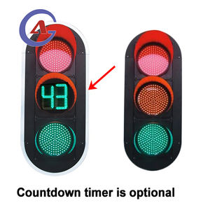 Semmaphore-faro led <span class=keywords><strong>de</strong></span> 12 pulgadas para coche, luces <span class=keywords><strong>de</strong></span> tráfico, color rojo y verde, 300mm - Product Image 6