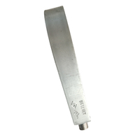 Support de tuyau en acier au carbone galvanisé en forme de poire avec anneau pivotant FM & UL, personnalisable OEM, prix usine
