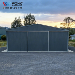 Hangar de acero con estructura en H de gran envergadura para aviones privados - Product Image 1