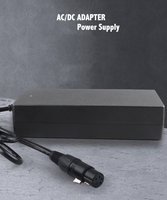 Adaptateur Secteur Universel 24V 8A 8.3A 200W pour Ordinateur de Bureau, Câble DC de 1,2 m, Compatible Prises EU/US pour Multiples Appareils
