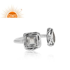 Bague en pierre précieuse Labradorite Flashy Style Vintage Bague en argent sterling 925 Fabricant de bijoux Collection classique - Product Image 3