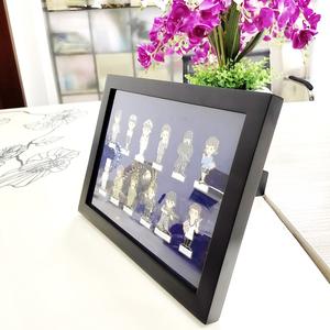 ビジネス企業ギフトセットカスタムプロモーションメタルネイビーバッジお土産バッジセットフォトフレーム付き - Product Image 4