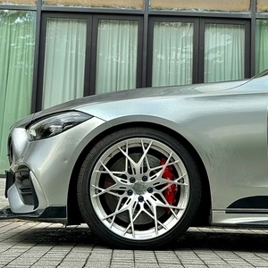 Rines BKU Forjados para Mercedes W222 CLS CLA CLE C200 C43 C63 GT50 GT55 5x112 18 19 20 21 22 Pulgadas Santi Negro Monobloque - Product Image 2