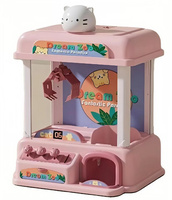 Offre Spéciale : Mini-poupées Dinosaures pour Machine à Pinces, Jouet d'Arcade avec Musique et Lumières, Jouet Éducatif et Amusant, Idéal pour un Cadeau