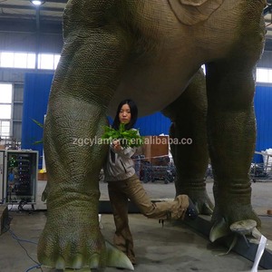 Chuyên nghiệp động vậ<span class=keywords><strong>t</strong></span> thời tiền sử kích thước lớn Titanosaurus animatronic với hệ thống điều khiển chuyển động tiên tiến - Product Image 5