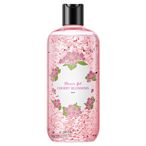 <span class=keywords><strong>Gel</strong></span> <span class=keywords><strong>douche</strong></span> de pétales de cerisier et de fleurs aux extraits de fleurs Vente en gros de lavage de corps de marque privée d'usine personnalisée - Product Image 6
