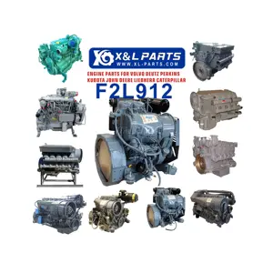 X & l f2l912 מנוע דיזל מקורר 2 צילינדר אוויר קירור מנוע דיזל f2l912 עבור deutz