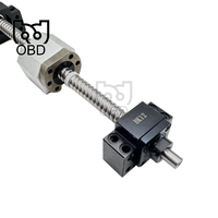 Kit de vis à billes Hiwin TBI THK 1605 250-1550mm avec écrou à billes usiné et BK/BF12 pour les industries CNC