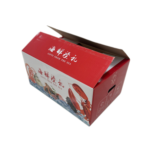 Wholesale Manufacturer Corrugated <strong>Box</strong> Printed Corrugated <strong>Box</strong> <strong>Frozen</strong> Fresh Fish and Seafood Packaging <strong>Box</strong> - Product Image 4