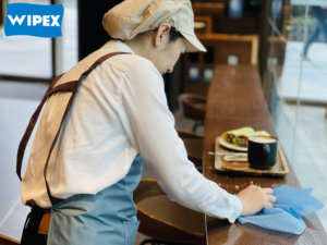 Paño semidesechable antibacteriano Toalla de cocina reutilizable seca y toallitas de limpieza de superficie de línea aérea - Product Image 6