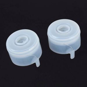 100% Leak Proof Non Spill Easy Open <b>Bottle</b> Caps with Ribbed Closure Custom Size Shape Logo and Pull Ring <b>5ml</b> for Cups - Product Image 6
