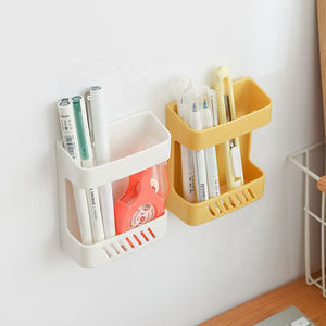 Wand Gemonteerde Opberg Organizer Box Afstandsbediening Organizer Case Mobiele Telefoon Stekker Oplaadhouder Rack - Product Image 3