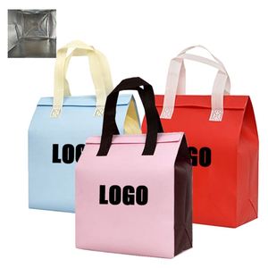 Bolsa Térmica Aislante para Entrega de Comida para Llevar, Personalizable con Logotipo, Impermeable, Resistente al Aceite, Desechable, Ecológica, de Tela No Tejida - Product Image 2