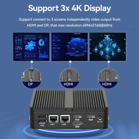 Mini PC Industrial In-tel N150 Sin Ventilador, con WiFi, Módem 4G, Sistema Operativo Windows 11 o 10