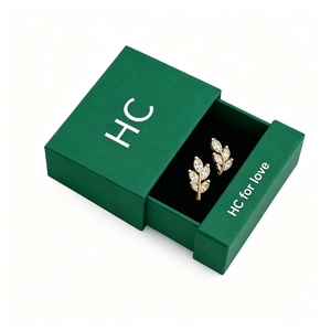 Artisan Concept Design <b>Earring</b> <b>Gift</b> <b>Box</b> Sliding Outer Sleeve Rigid Paper Jewelry Drawer <b>Box</b> Custom Branded Packaging Producer - Product Image 6