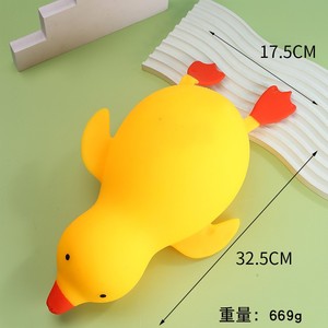 Jouet Squishy Géant en Forme de Canard de 33 cm à Remontée Lente, Simulateur de Cuisse de Poulet Géante et Jouets Anti-Stress à Presser en Forme de Grand Maïs pour Enfants - Product Image 6
