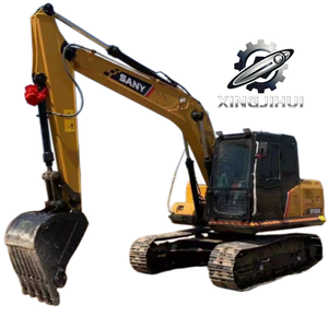 Excavatrice d'occasion Sany 155H, marque japonaise d'origine, 15 tonnes, sur chenilles en caoutchouc, taille moyenne, modèle 2023, godet de 0,75 m, moteur - Product Image 1